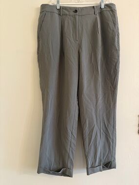 LOFT Gray Cropped Dress Pants - NWT